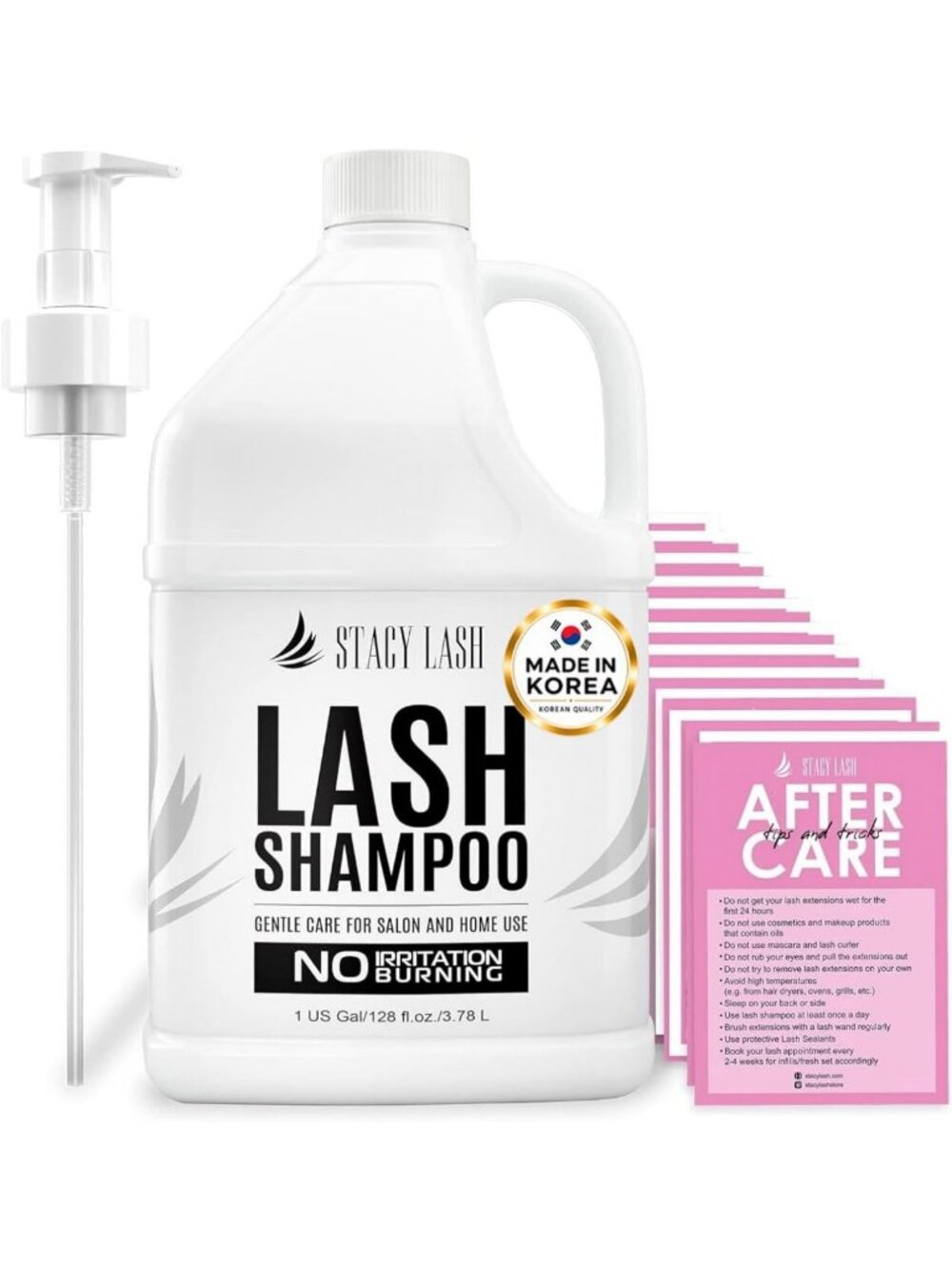 STACY LASH Eyelash Extension Shampoo 1US Gal / 128 fl.oz. / 3.78L / Eyelid